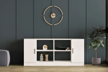 Barrock Highboard 46x140 cm - Vit - Förvaring - Skåp - Förvaringsskåp