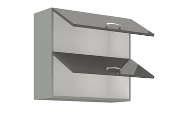 Bianco Väggskåp 80x31x71,5 cm - Svart/Grå/Vit - Förvaring - Skåp - Förvaringsskåp