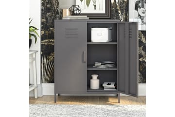 Bradford Highboard Grå - Dorel Home - Förvaring - Skåp - Förvaringsskåp