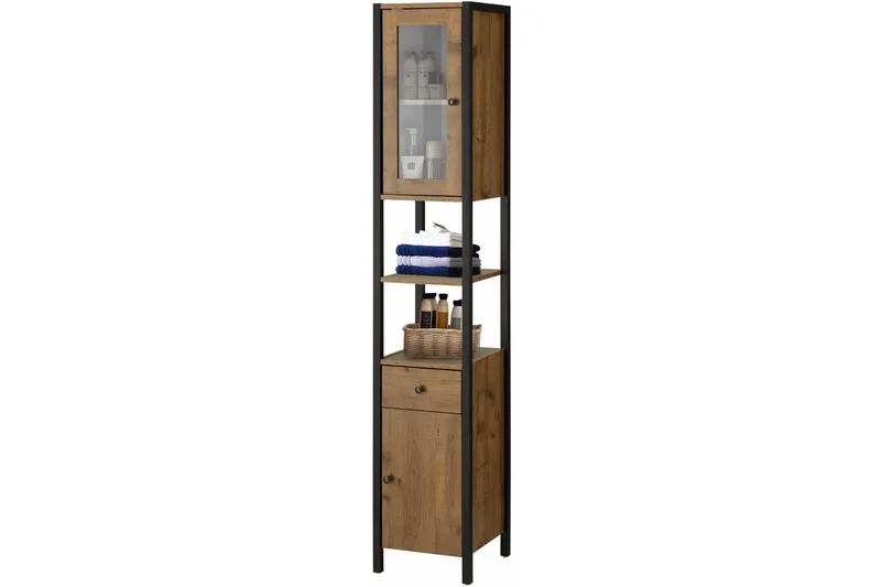 Brayden TV-skåp 33x180 cm - Brun/Svart - Förvaring - Skåp - Förvaringsskåp