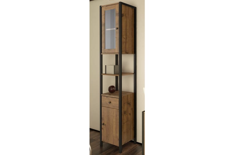 Brayden TV-skåp 33x180 cm - Brun/Svart - Förvaring - Skåp - Förvaringsskåp