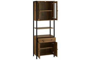 Brayden TV-skåp 60x180 cm - Brun/Svart - Förvaring - Skåp - Förvaringsskåp