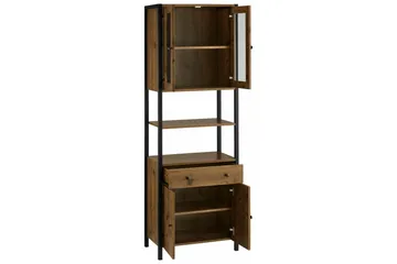 Brayden TV-skåp 60x180 cm - Brun/Svart - Förvaring - Skåp - Förvaringsskåp