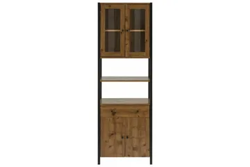 Brayden TV-skåp 60x180 cm - Brun/Svart - Förvaring - Skåp - Förvaringsskåp