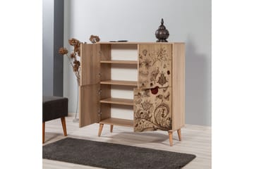 Brokind Förvaringsskåp 111 cm - Brun - Förvaring - Skåp - Förvaringsskåp