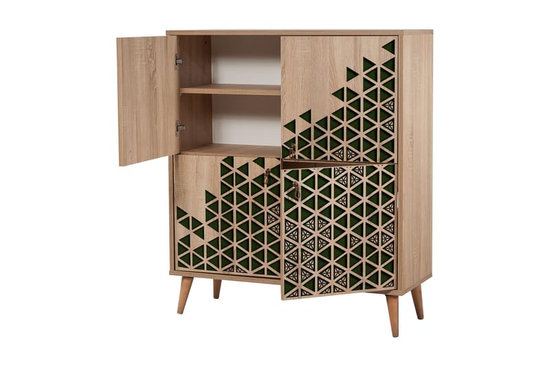 Brokind Förvaringsskåp 111 cm - Brun - Förvaring - Skåp - Förvaringsskåp