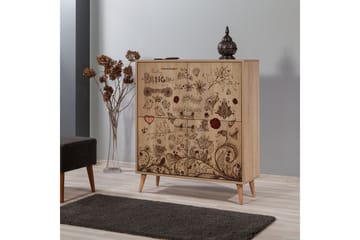 Brokind Förvaringsskåp 111 cm - Brun - Förvaring - Skåp - Förvaringsskåp