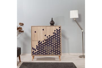 Brokind Förvaringsskåp 111 cm - Brun/Mörkbrun - Förvaring - Skåp - Förvaringsskåp
