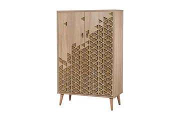 Brokind Förvaringsskåp 80 cm - Ek/Brun - Förvaring - Skåp - Förvaringsskåp