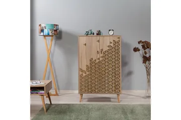 Brokind Förvaringsskåp 80 cm - Ek/Brun - Förvaring - Skåp - Förvaringsskåp