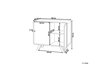 Cabradilla Skåp - Vit - Förvaring - Skåp - Förvaringsskåp