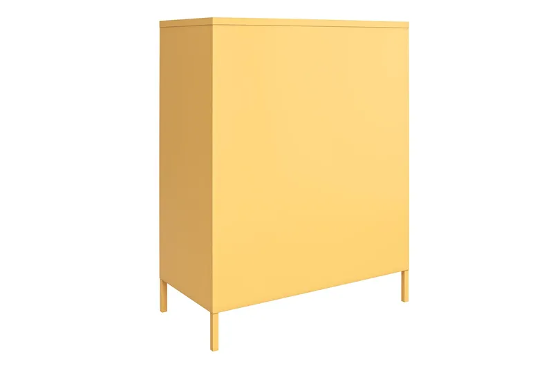 Cache Förvaringsskåp 80x40 cm Gul - Novogratz - Förvaring - Skåp - Förvaringsskåp