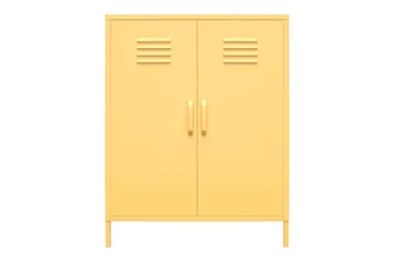 Cache Förvaringsskåp 80x40 cm Gul - Novogratz - Förvaring - Skåp - Förvaringsskåp