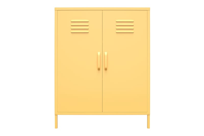 Cache Förvaringsskåp 80x40 cm Gul - Novogratz - Förvaring - Skåp - Förvaringsskåp