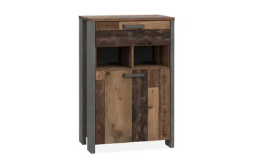 Cadle Skåp 67 cm - Brun/Grå - Förvaring - Skåp - Förvaringsskåp