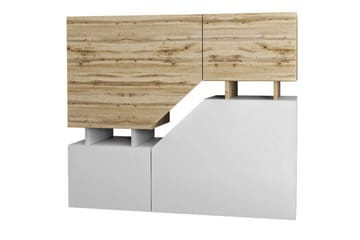 Carbost Highboard NO_BRAND White - Förvaring - Skåp - Förvaringsskåp