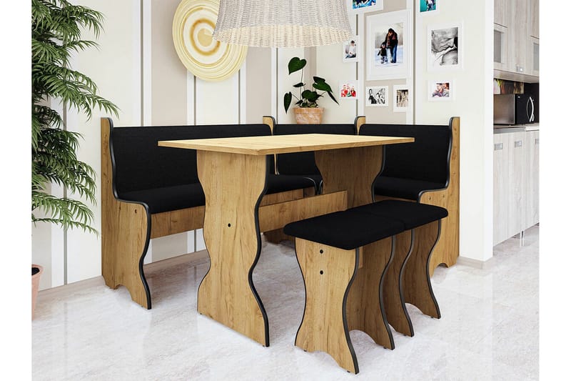 Carnew Köksskåp - Svart - Möbler - Bord & matgrupp - Matgrupp