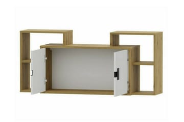 Castlebay Highboard Grey High Gloss - Förvaring - Skåp - Förvaringsskåp