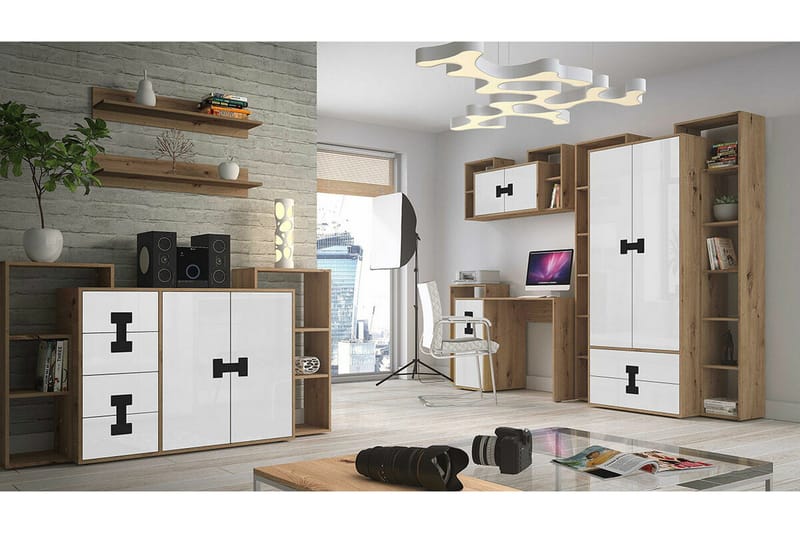 Castlebay Highboard White - Förvaring - Skåp - Förvaringsskåp
