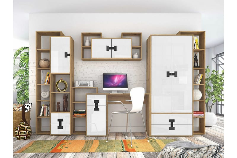 Castlebay Highboard White - Förvaring - Skåp - Förvaringsskåp