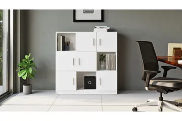 Celtigar Highboard 38x120 cm - Vit - Förvaring - Skåp - Förvaringsskåp