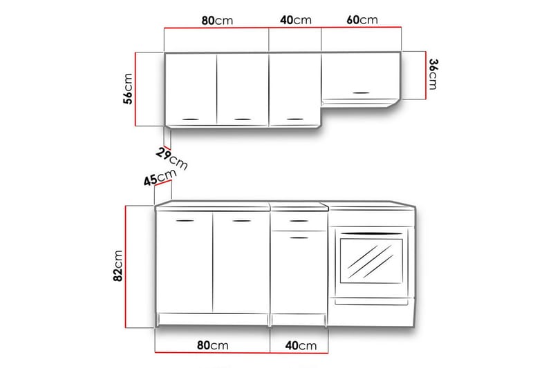 Crawley Förvaringsskåp - Trä - Förvaring - Skåp - Förvaringsskåp