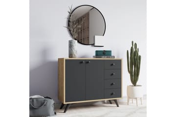 Desgrar Förvaringsskåp 100x82 cm - Brun - Förvaring - Skåp - Förvaringsskåp