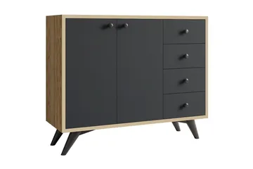 Desgrar Förvaringsskåp 100x82 cm - Brun - Förvaring - Skåp - Förvaringsskåp
