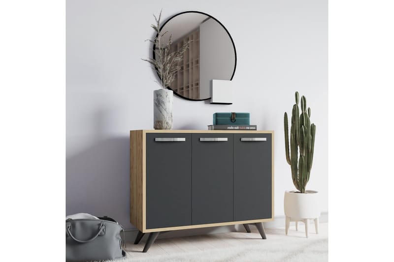 Desgrar Förvaringsskåp 100x82 cm - Brun - Förvaring - Skåp - Förvaringsskåp