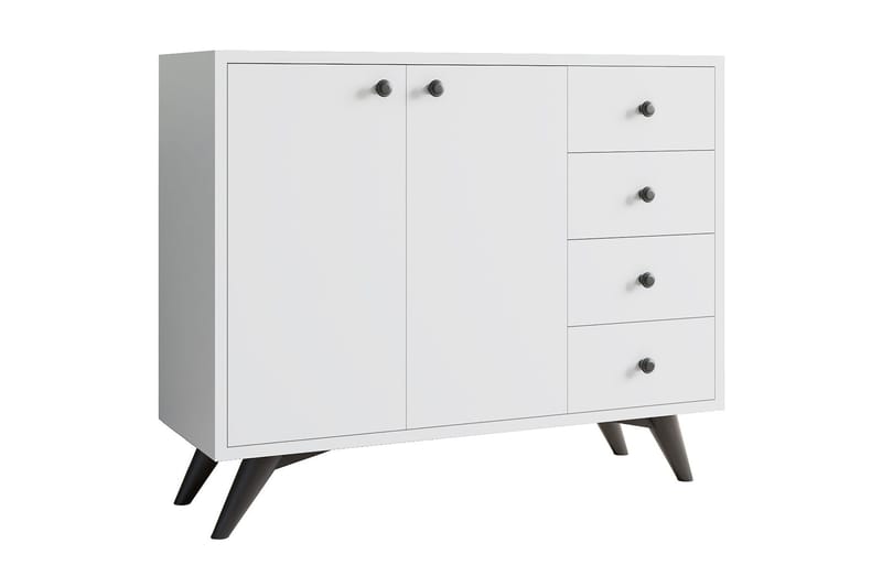 Desgrar Förvaringsskåp 100x82 cm, Vit