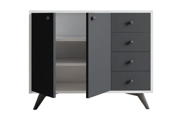 Desgrar Förvaringsskåp 100x82 cm - Vit - Förvaring - Skåp - Förvaringsskåp