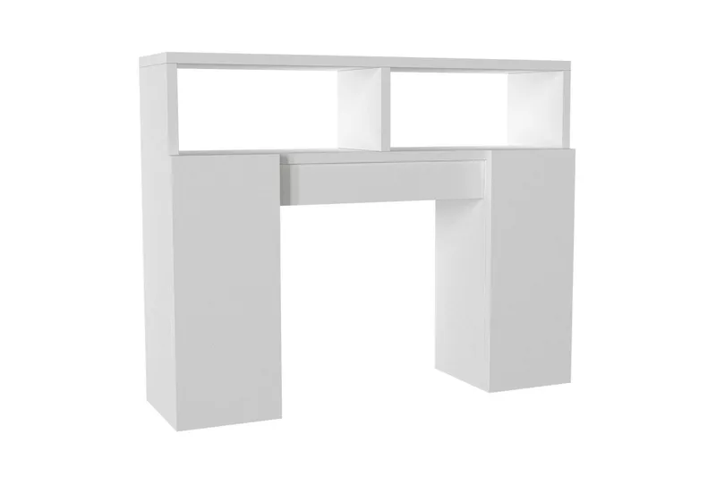 Dobles Badrumsskåp 76 cm - Vit - Förvaring - Badrumsförvaring - Badrumsskåp