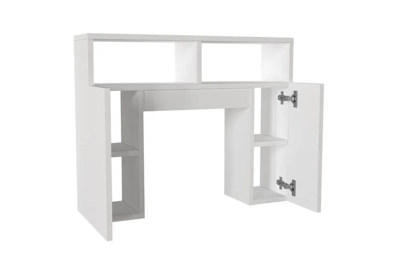 Dobles Badrumsskåp 76 cm - Vit - Förvaring - Badrumsförvaring - Badrumsskåp