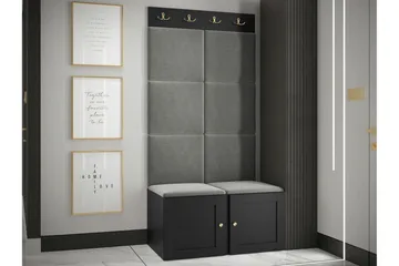 Dunvegan Highboard Black - Förvaring - Skåp - Förvaringsskåp