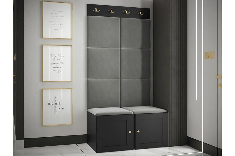 Dunvegan Highboard Black - Förvaring - Skåp - Förvaringsskåp