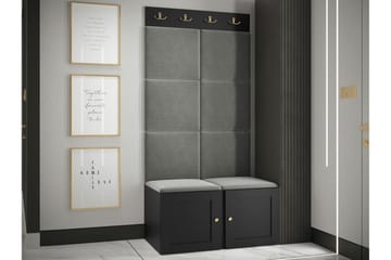 Dunvegan Highboard Black - Förvaring - Sk åp - Förvaringsskåp