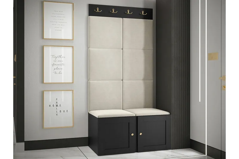 Dunvegan Highboard Black - Förvaring - Skåp - Förvaringsskåp