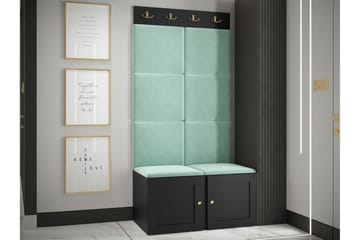 Dunvegan Highboard Black - Förvaring - Sk åp - Förvaringsskåp