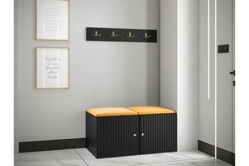 Dunvegan Highboard Black - Förvaring - Sk åp - Förvaringsskåp