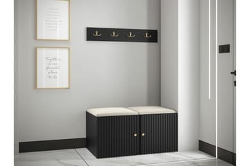 Dunvegan Highboard Black - Förvaring - Sk åp - Förvaringsskåp