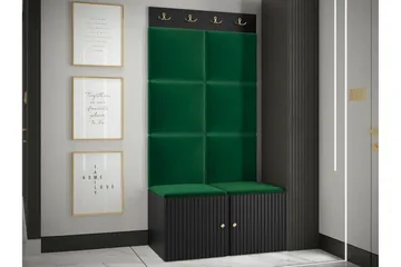 Dunvegan Highboard Black - Förvaring - Sk åp - Förvaringsskåp