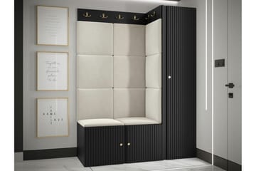 Dunvegan Highboard Black - Förvaring - Sk åp - Förvaringsskåp