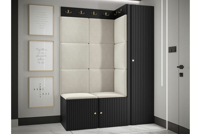 Dunvegan Highboard Black - Förvaring - Skåp - Förvaringsskåp