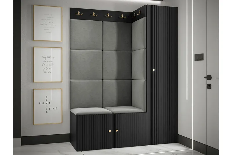 Dunvegan Highboard Black - Förvaring - Skåp - Förvaringsskåp