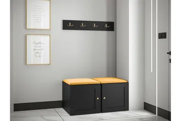 Dunvegan Highboard Black - Förvaring - Skåp - Förvaringsskåp
