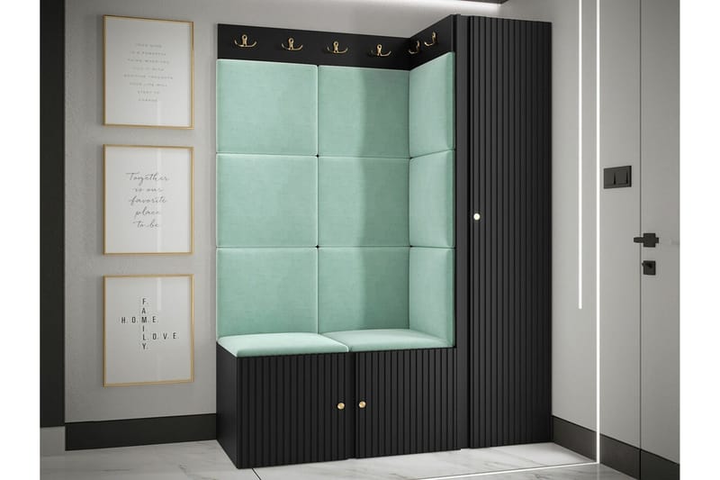 Dunvegan Highboard Black - Förvaring - Skåp - Förvaringsskåp