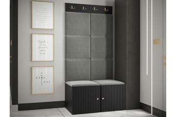 Dunvegan Highboard Black - Förvaring - Sk åp - Förvaringsskåp