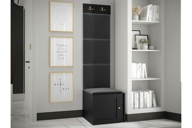 Dunvegan Highboard Black - Förvaring - Skåp - Förvaringsskåp