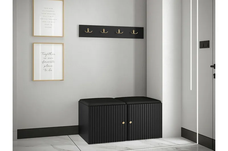 Dunvegan Highboard Black - Förvaring - Skåp - Förvaringsskåp