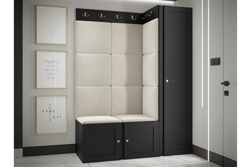 Dunvegan Highboard Black - Förvaring - Skåp - Förvaringsskåp